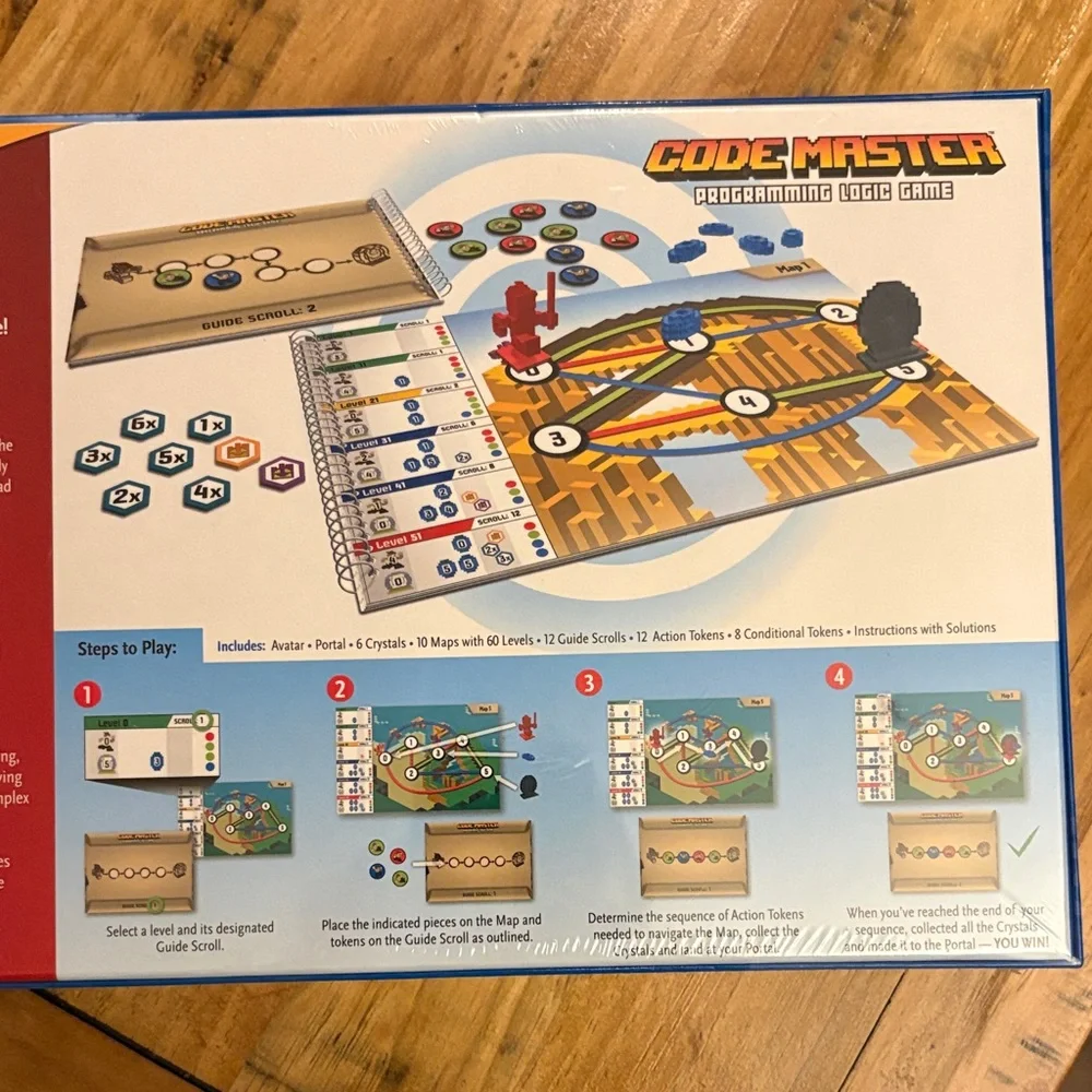 Code Master Programming Logic Game Set - Picture 2 of 4